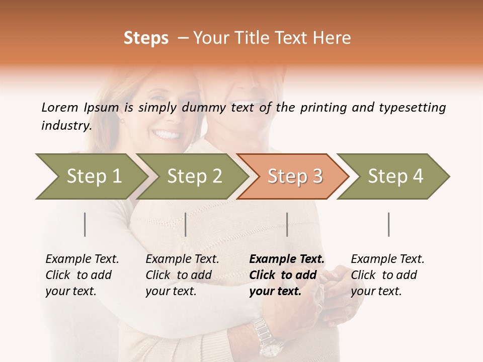 Pleasure Retire Couple PowerPoint Template