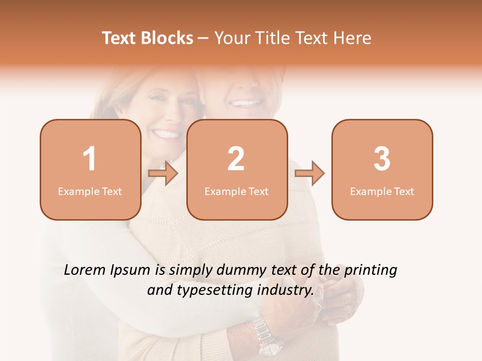 Pleasure Retire Couple PowerPoint Template