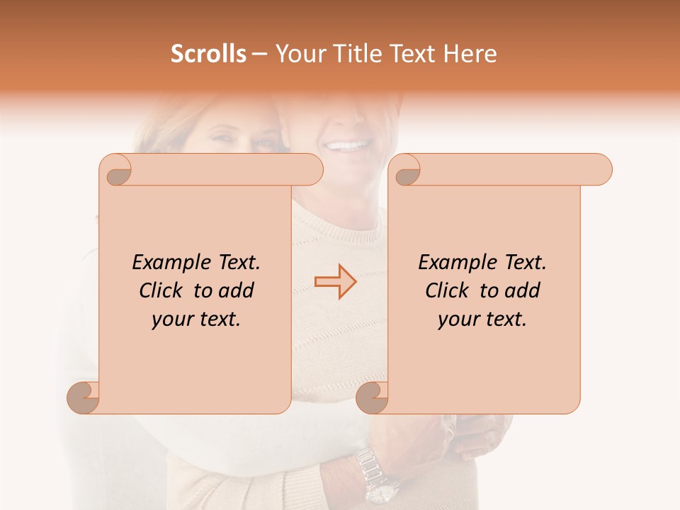 Pleasure Retire Couple PowerPoint Template