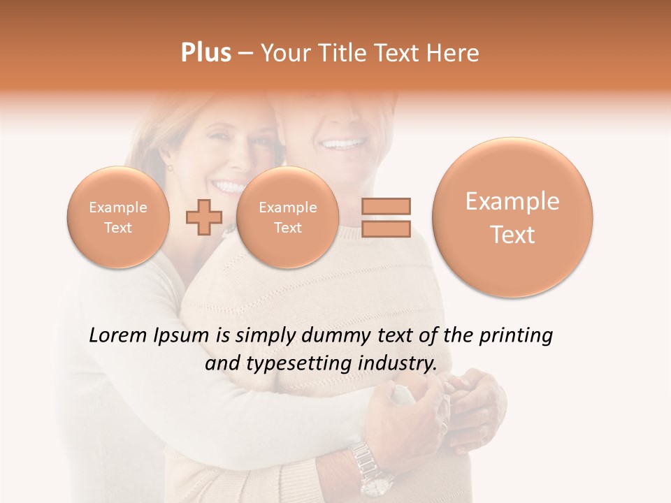 Pleasure Retire Couple PowerPoint Template