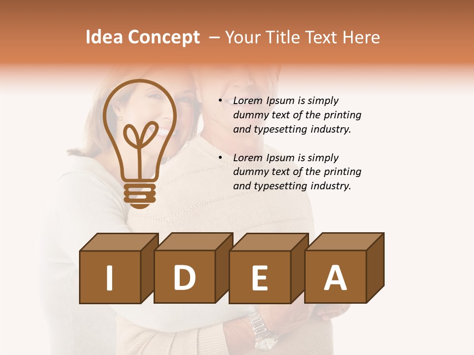 Pleasure Retire Couple PowerPoint Template
