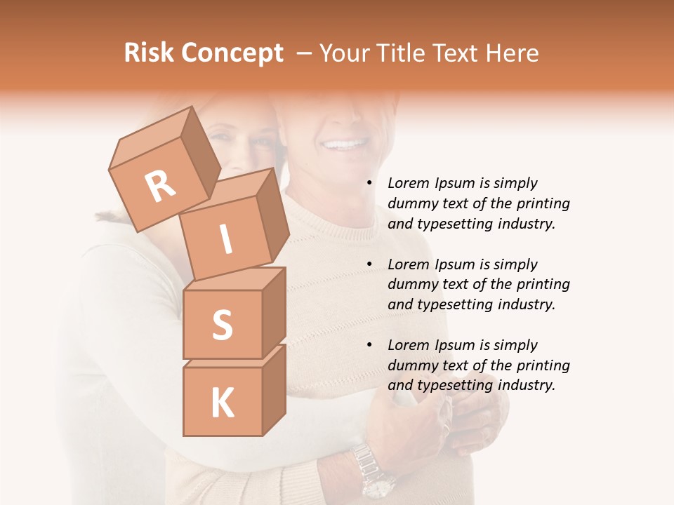 Pleasure Retire Couple PowerPoint Template