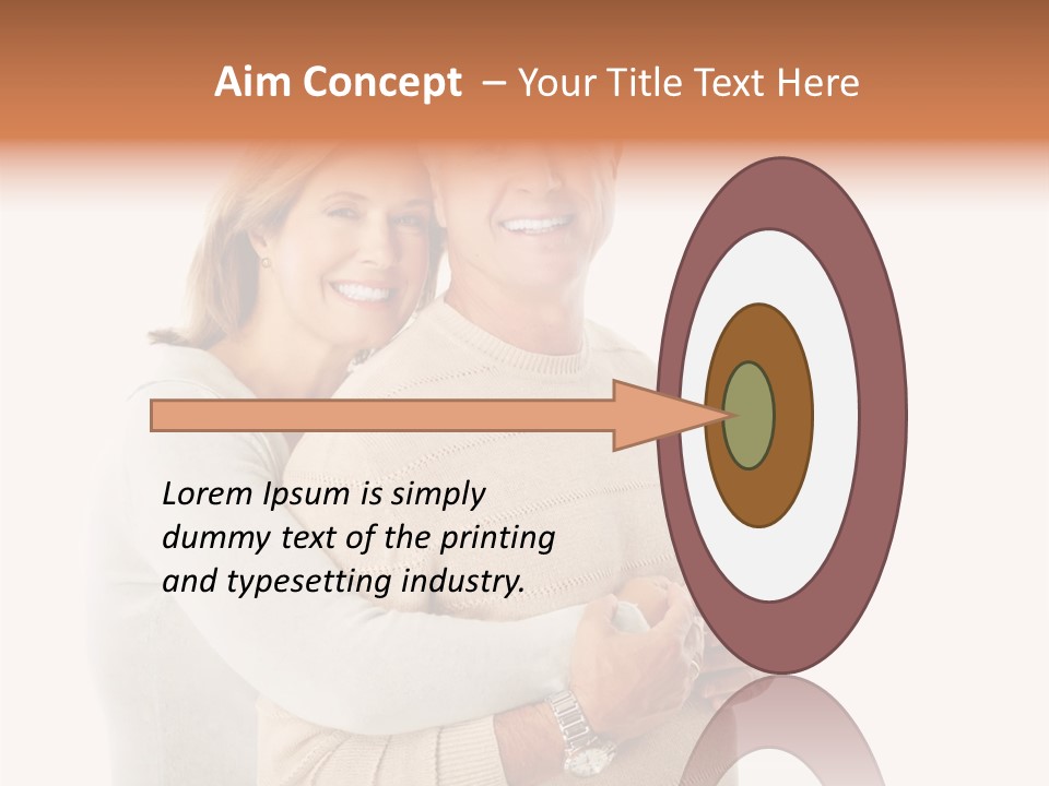 Pleasure Retire Couple PowerPoint Template