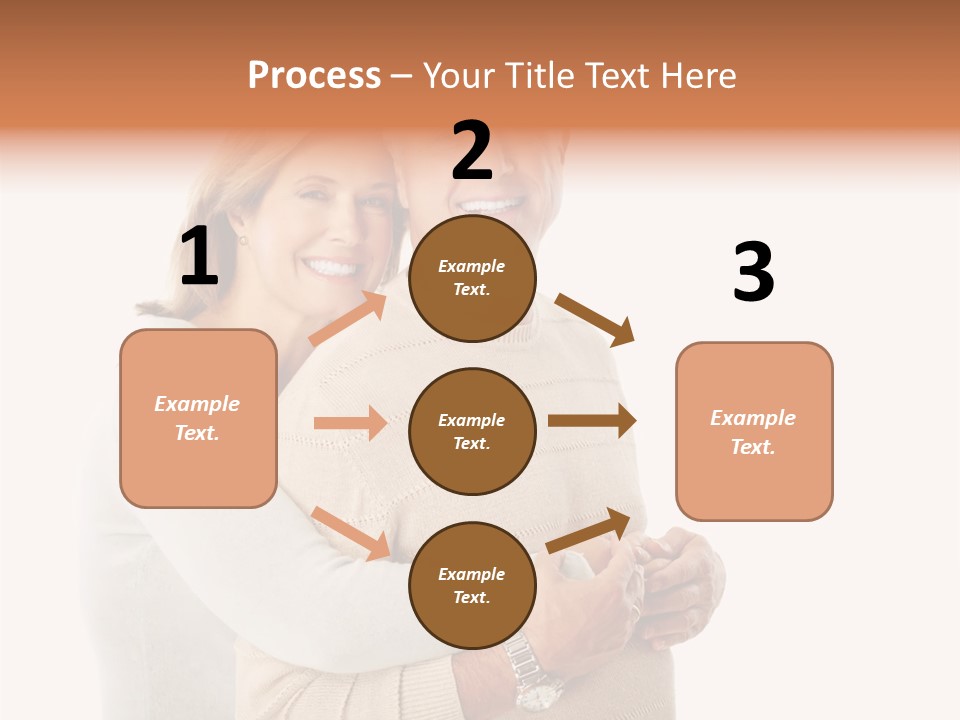Pleasure Retire Couple PowerPoint Template