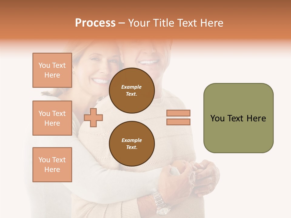 Pleasure Retire Couple PowerPoint Template