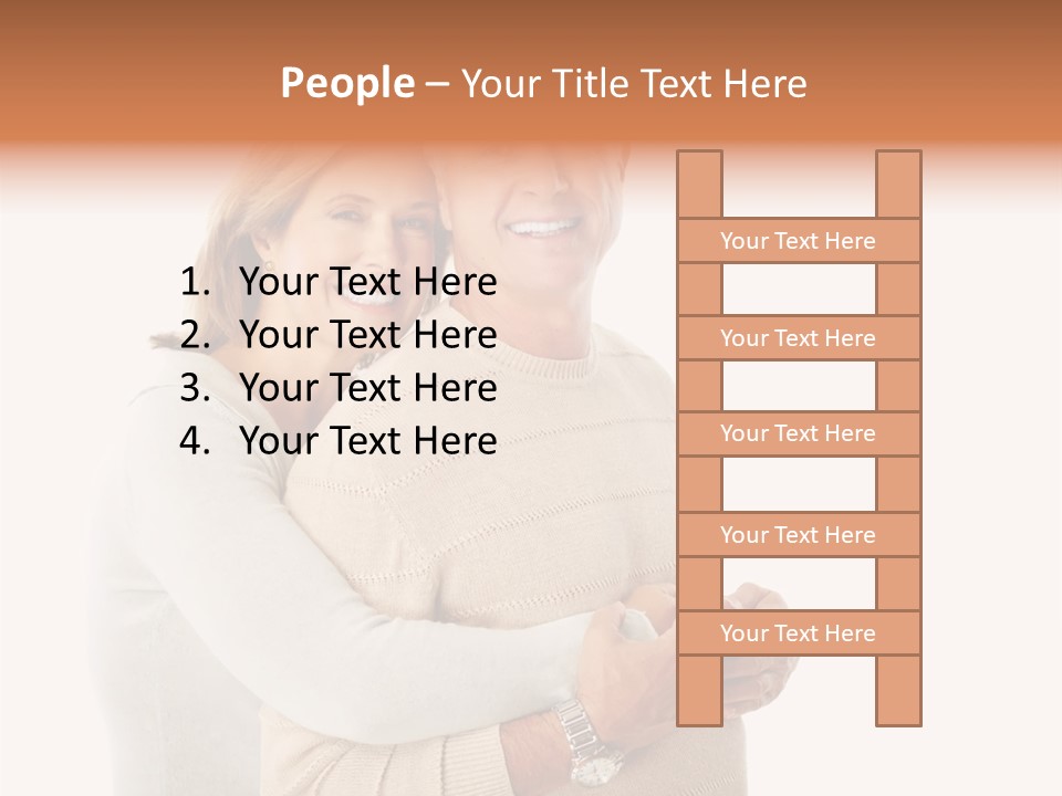 Pleasure Retire Couple PowerPoint Template