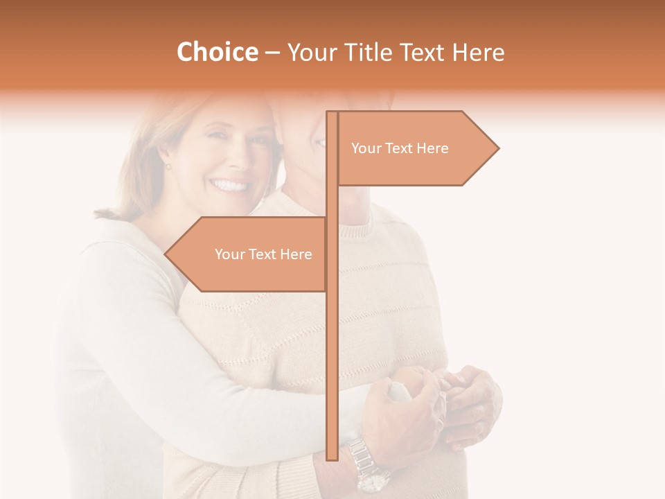 Pleasure Retire Couple PowerPoint Template