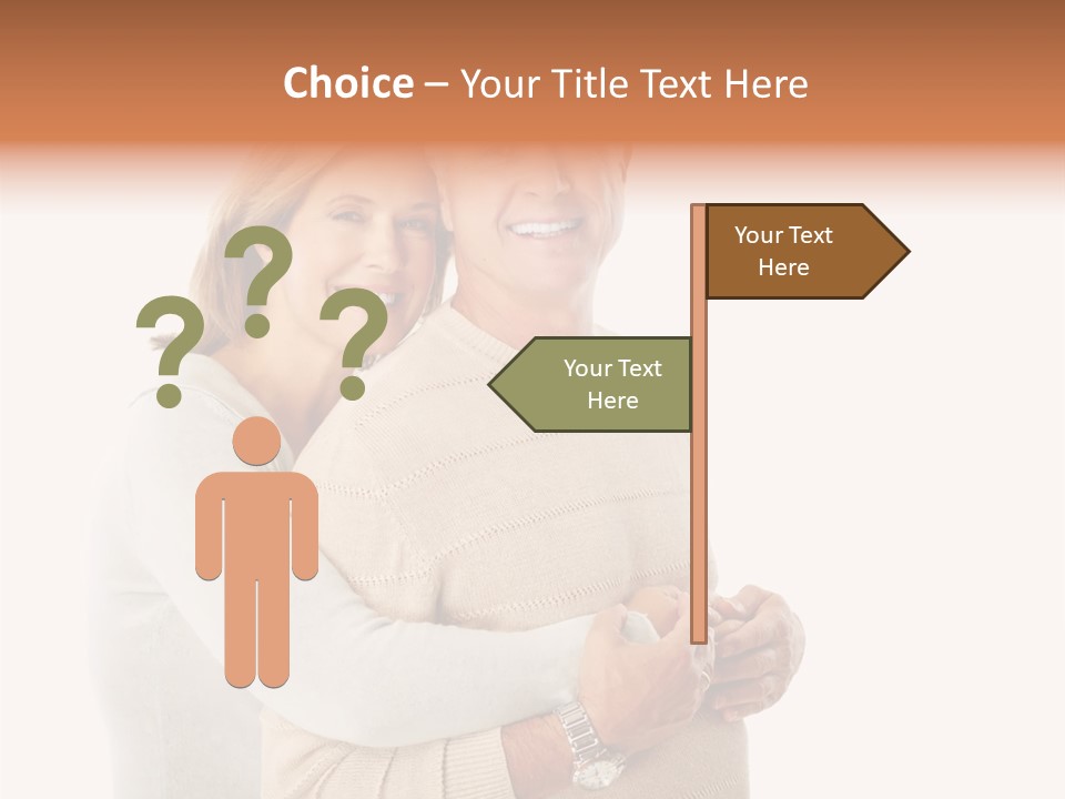 Pleasure Retire Couple PowerPoint Template
