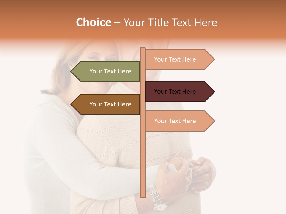 Pleasure Retire Couple PowerPoint Template