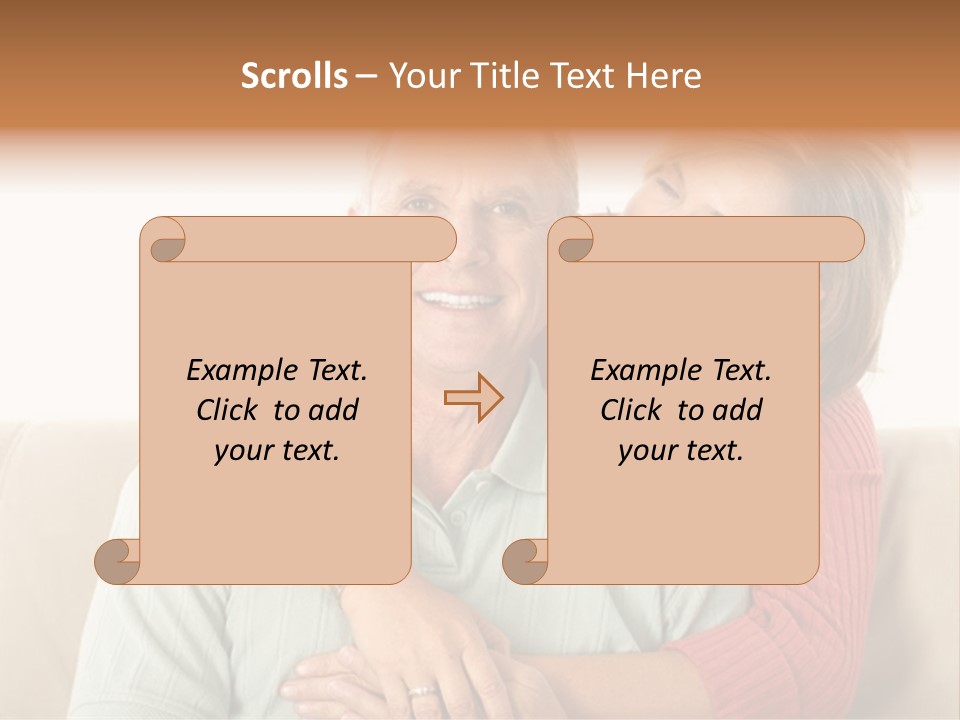 Background Pleasure Couple PowerPoint Template