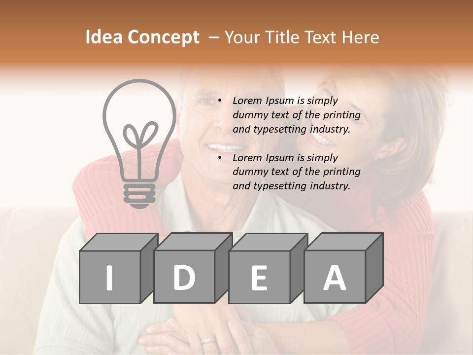 Background Pleasure Couple PowerPoint Template
