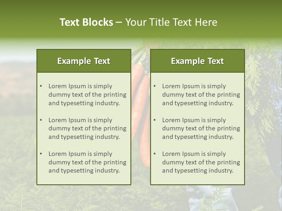 Plant  Agriculture PowerPoint Template
