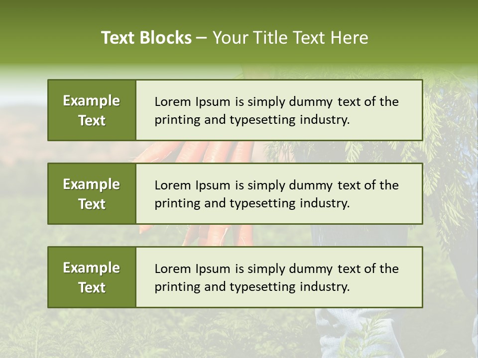 Plant  Agriculture PowerPoint Template