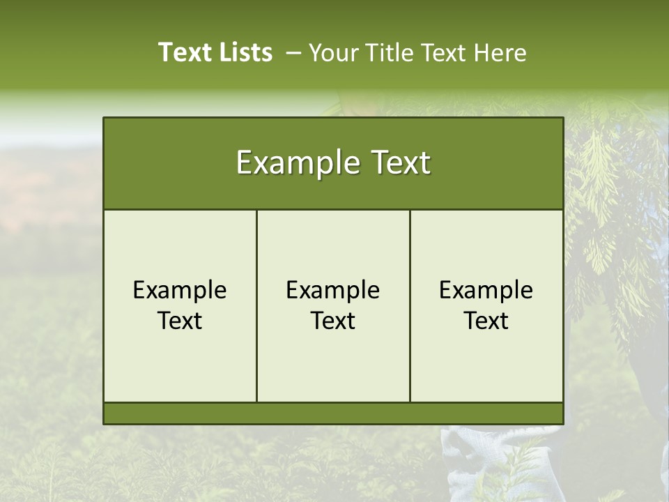 Plant  Agriculture PowerPoint Template