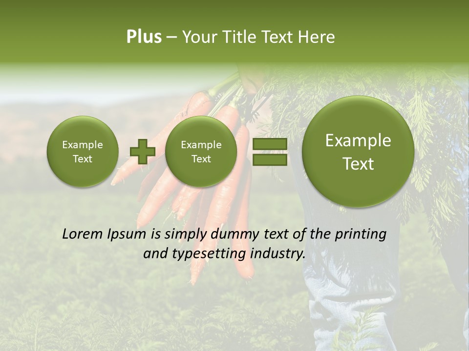 Plant  Agriculture PowerPoint Template