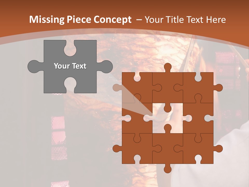 Halal Meat East PowerPoint Template