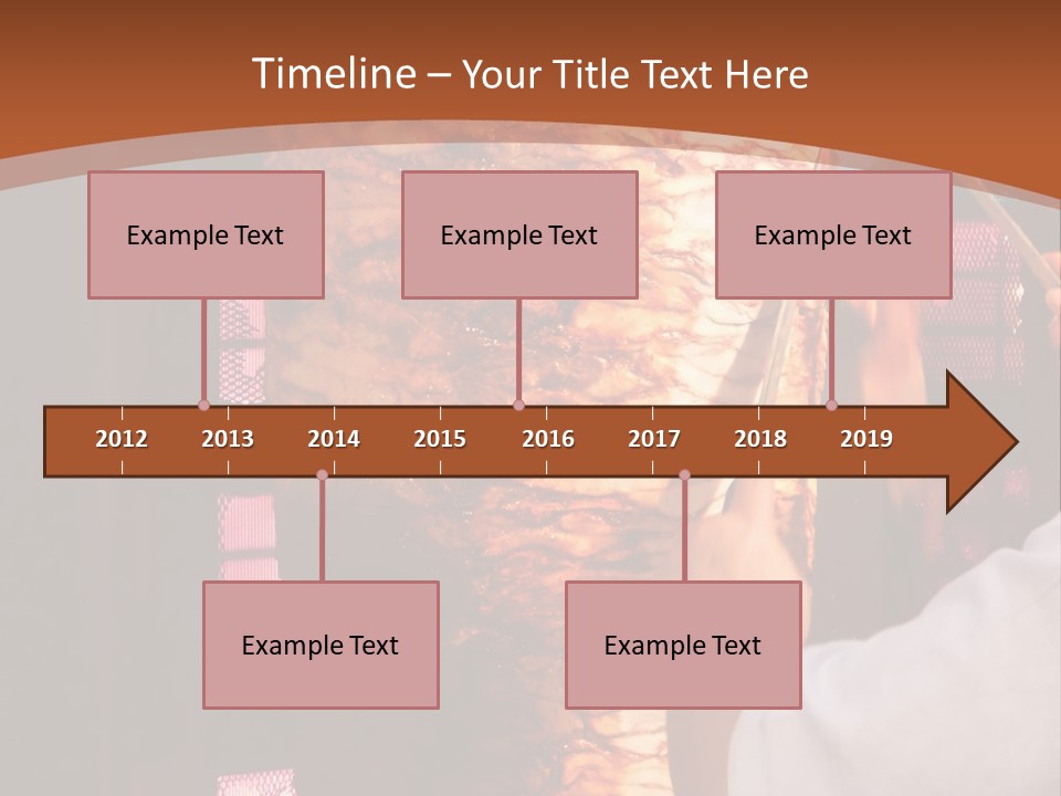 Halal Meat East PowerPoint Template