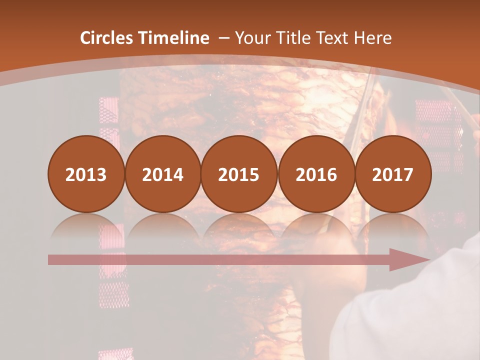 Halal Meat East PowerPoint Template