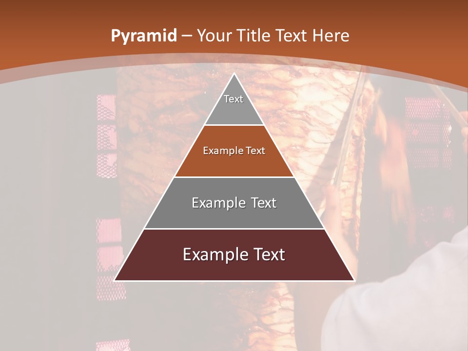 Halal Meat East PowerPoint Template
