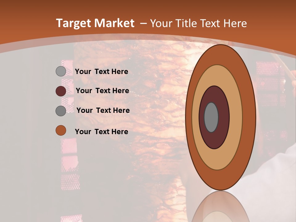 Halal Meat East PowerPoint Template