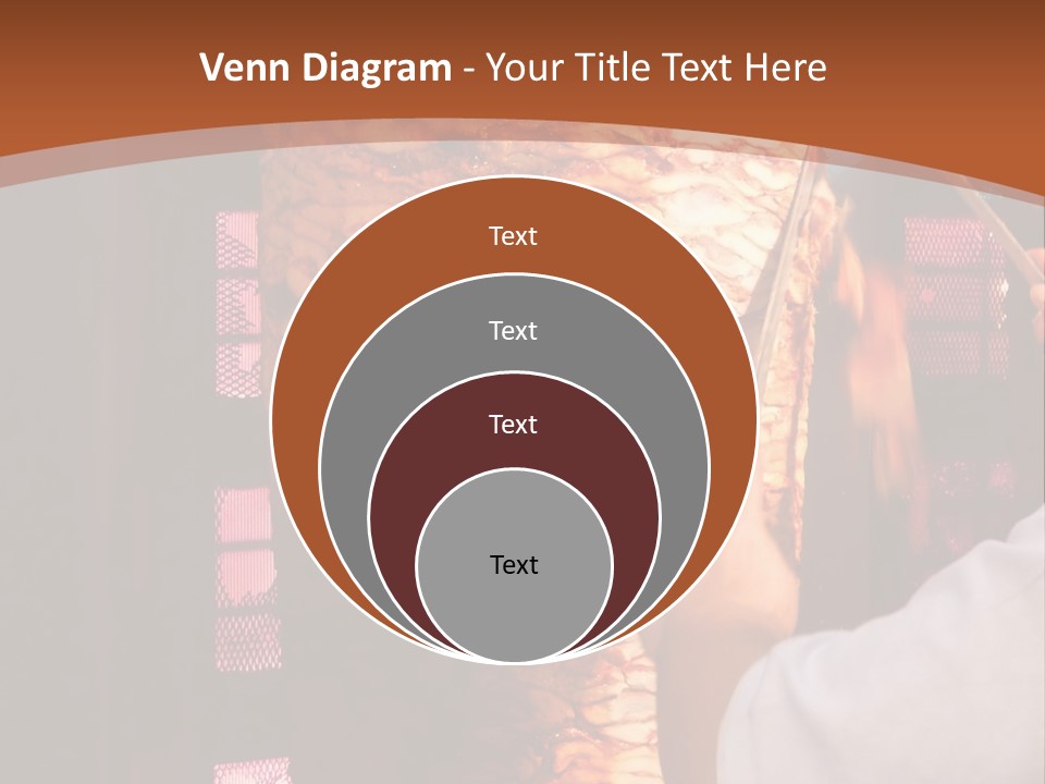 Halal Meat East PowerPoint Template