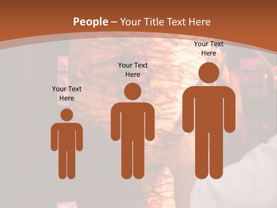 Halal Meat East PowerPoint Template