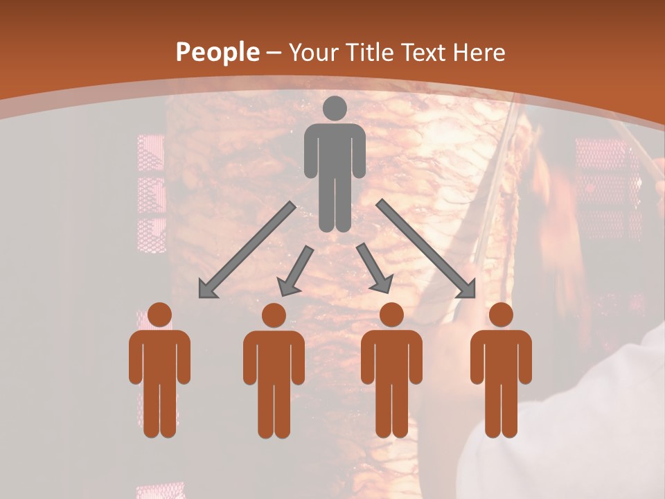 Halal Meat East PowerPoint Template