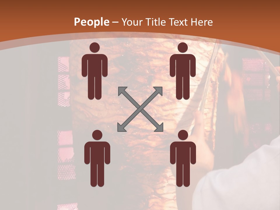 Halal Meat East PowerPoint Template