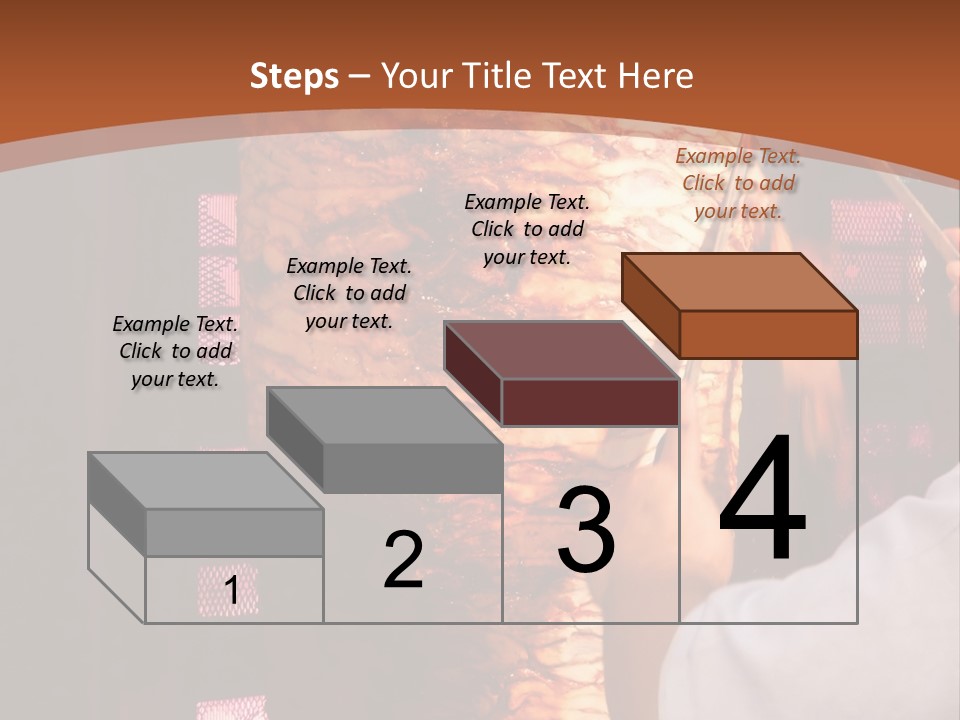 Halal Meat East PowerPoint Template
