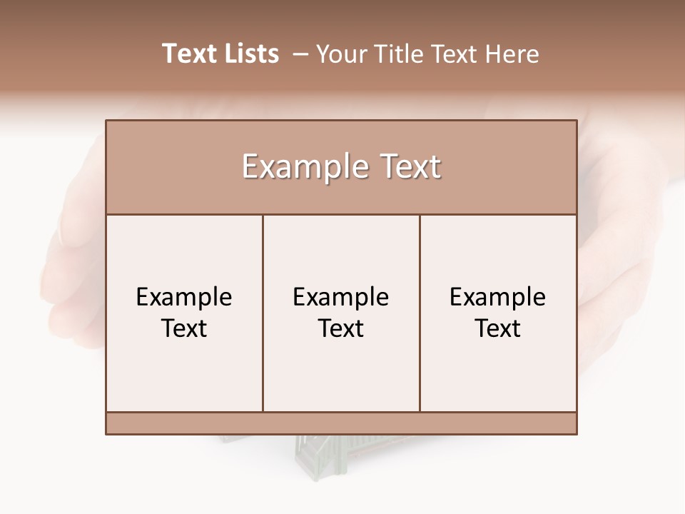 Preserving Transaction Insurance PowerPoint Template