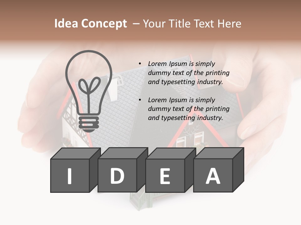 Preserving Transaction Insurance PowerPoint Template