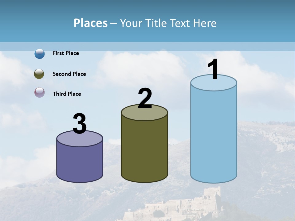 Nature Tourism Clouds PowerPoint Template
