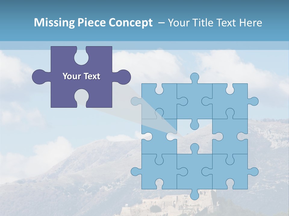 Nature Tourism Clouds PowerPoint Template