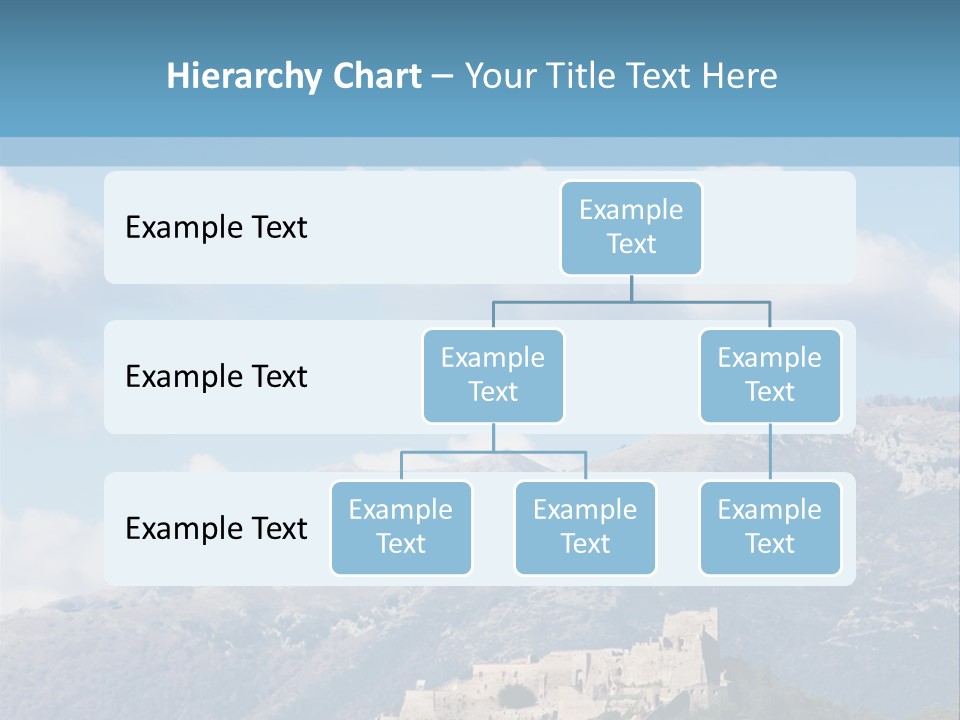 Nature Tourism Clouds PowerPoint Template