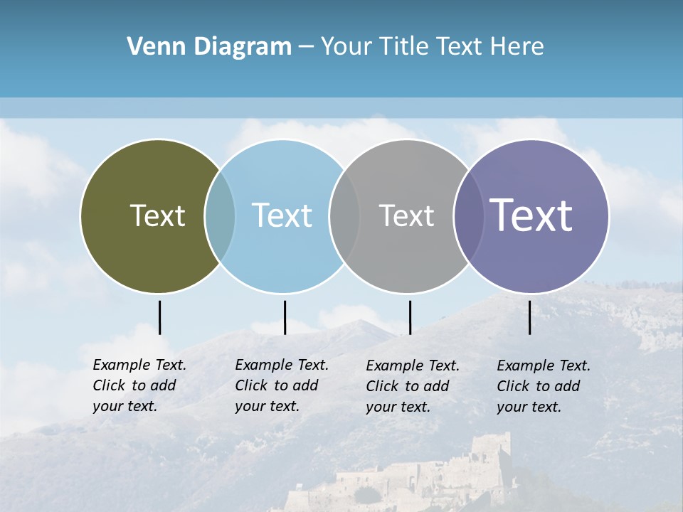 Nature Tourism Clouds PowerPoint Template