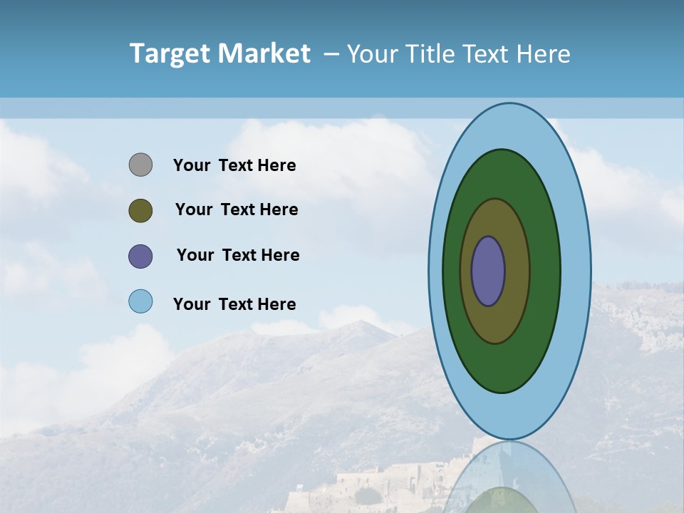 Nature Tourism Clouds PowerPoint Template