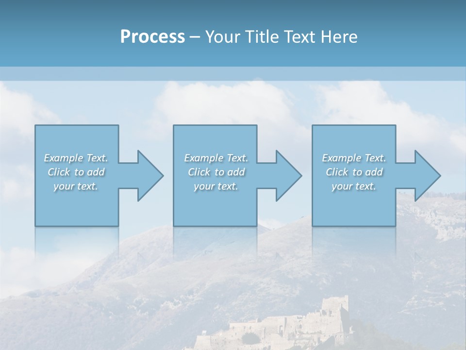 Nature Tourism Clouds PowerPoint Template