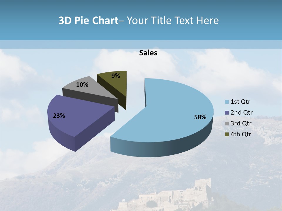 Nature Tourism Clouds PowerPoint Template