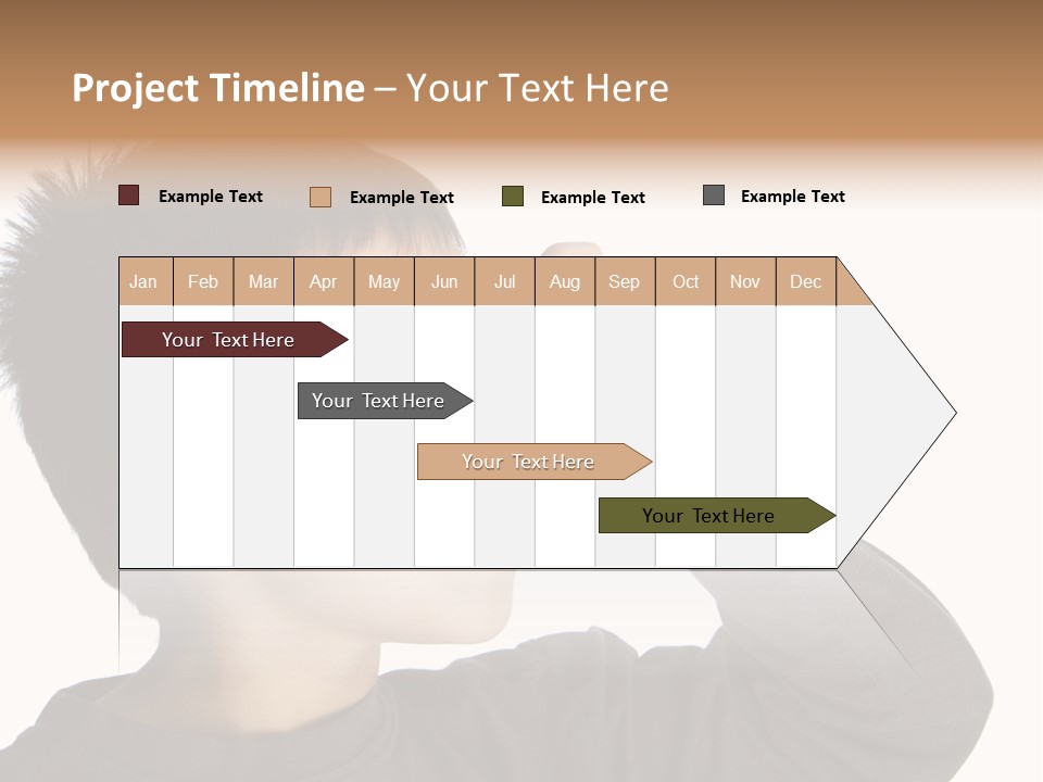 A Young Boy Holding A Cell Phone To His Ear PowerPoint Template