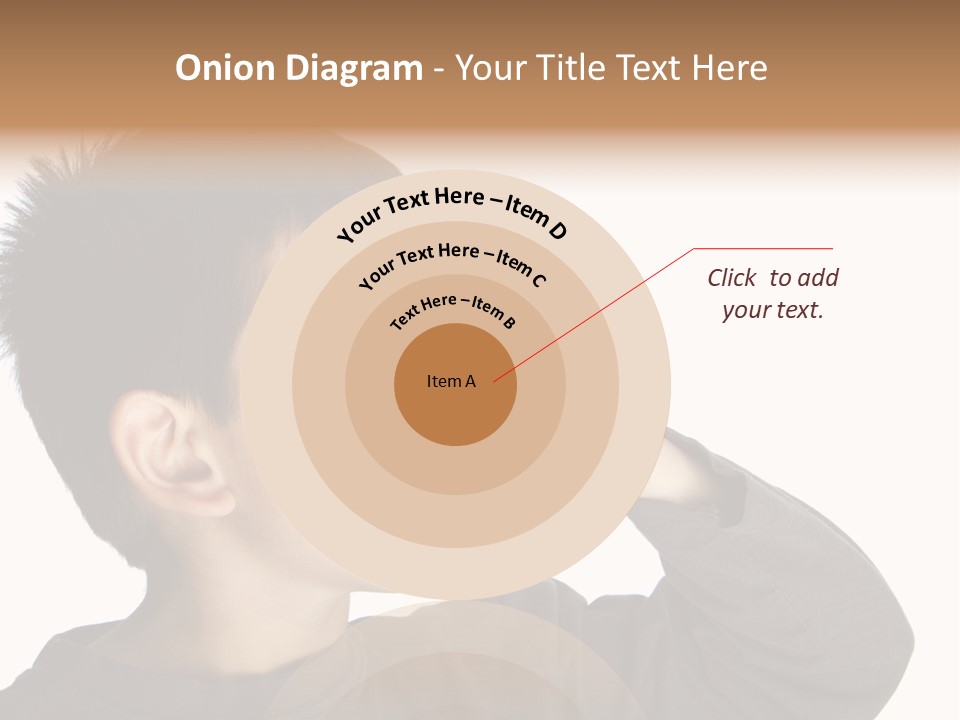 A Young Boy Holding A Cell Phone To His Ear PowerPoint Template