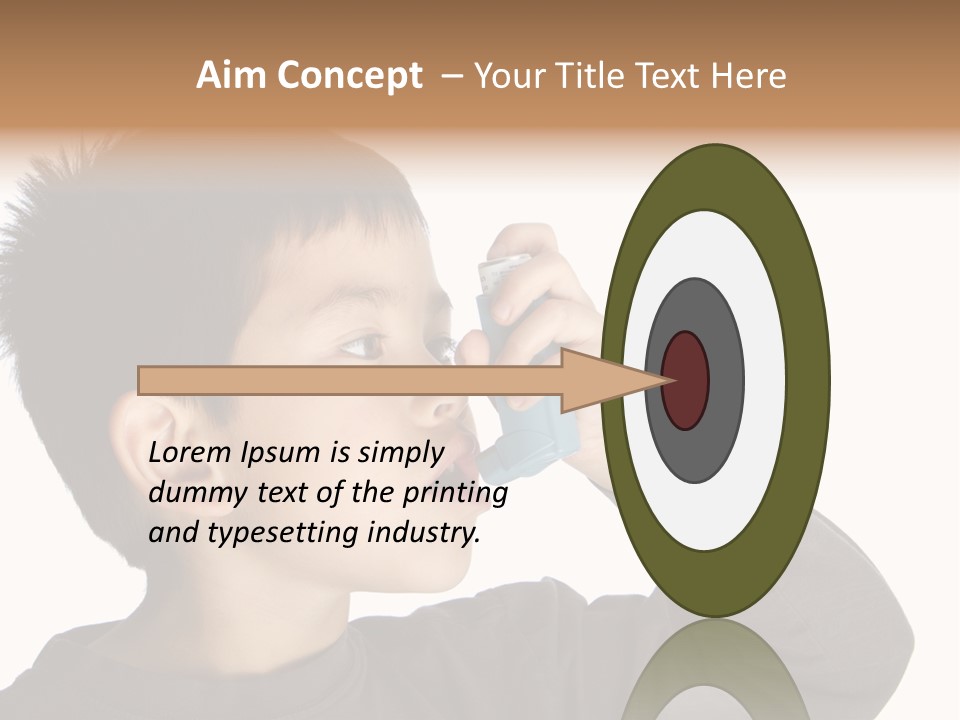 A Young Boy Holding A Cell Phone To His Ear PowerPoint Template