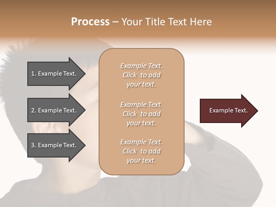 A Young Boy Holding A Cell Phone To His Ear PowerPoint Template
