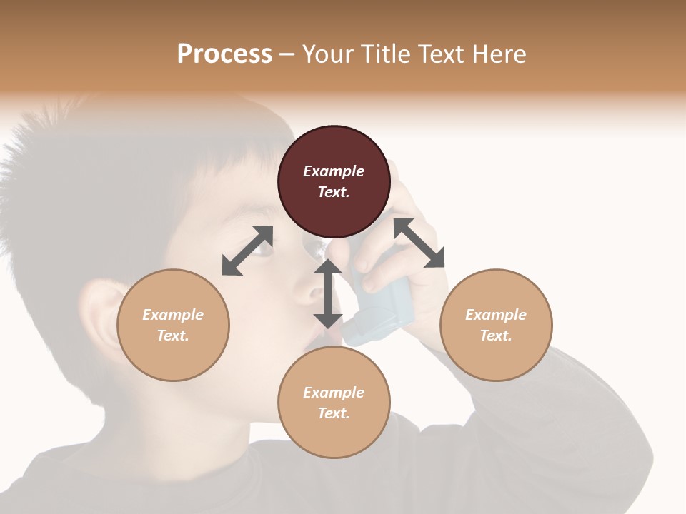 A Young Boy Holding A Cell Phone To His Ear PowerPoint Template
