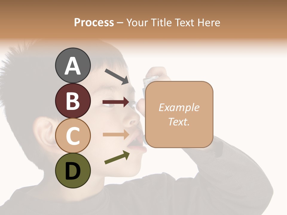 A Young Boy Holding A Cell Phone To His Ear PowerPoint Template