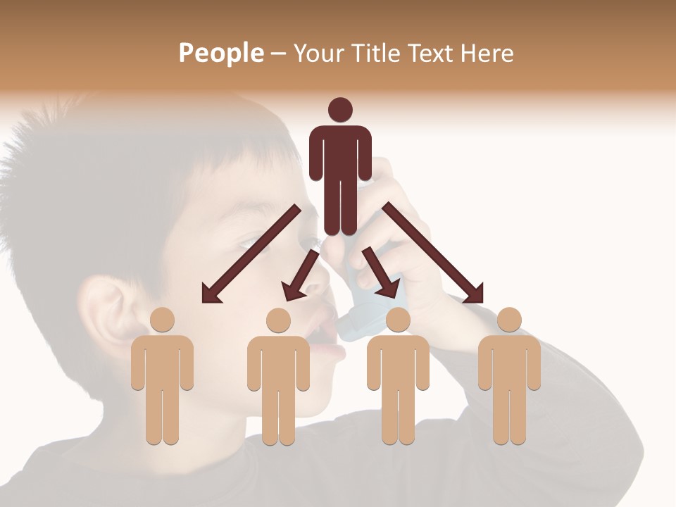 A Young Boy Holding A Cell Phone To His Ear PowerPoint Template