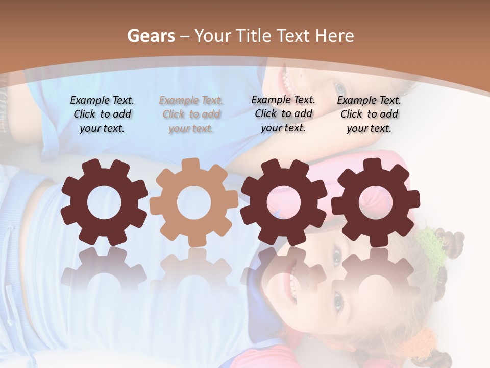 Education Joyful Beautiful PowerPoint Template