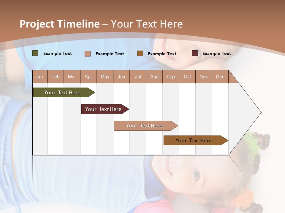 Education Joyful Beautiful PowerPoint Template