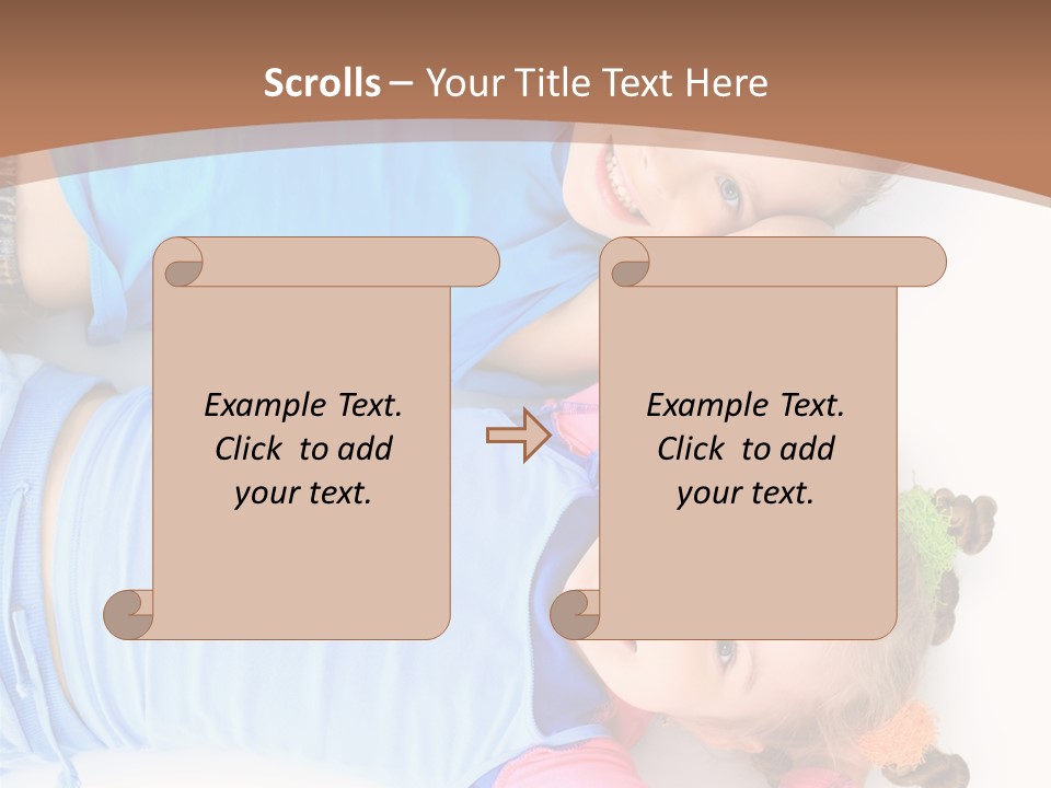 Education Joyful Beautiful PowerPoint Template