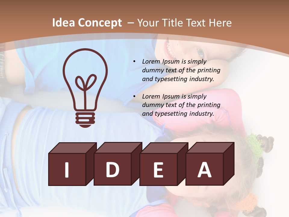 Education Joyful Beautiful PowerPoint Template