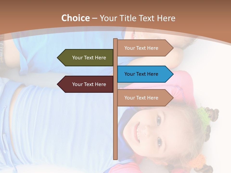 Education Joyful Beautiful PowerPoint Template